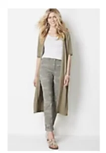 Neu mit Etikett Jill Sage Cardiganpullover mit langem Ellbogen und Leinenmischung, Damengröße XS - Bild 1 von 9