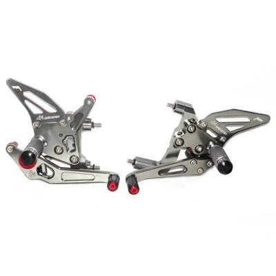 Per Ducati 899 Panigale 2014-2015 Pedane Arretrate Regolabili Rearsets Foot pegs Foto 1 de 4
