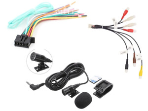Xtenzi Car Audio Cable Set RCA Wire Harness Mic for Pioneer DMH-130BT DMH130BT