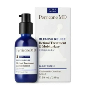 Perricone MD Blemish Relief Retinol Treatment & Moisturizer 59ml - Picture 1 of 6