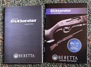 BERETTA OUTLANDER SHOTGUN INSTRUCTION OWNER'S MANUAL-2011 & ACCESSORIES BOOKLET - Picture 1 of 2