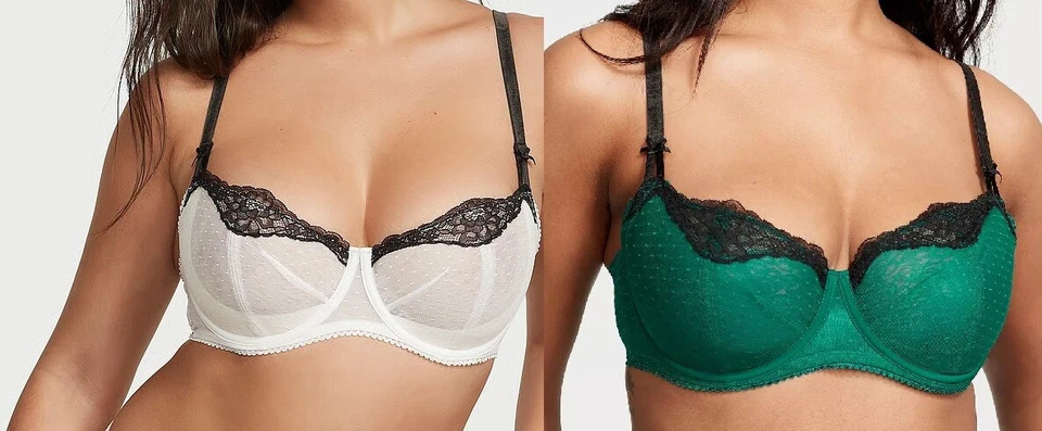 Бюстгальтер балконетный Victoria's Secret Dream Angels Wicked без подкладки пуш-ап без подкладки - Изображение 1 из 1