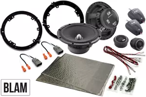 Honda Civic 8th gen 06 - 11 165mm (6.5 Inch) BLAM speaker upgrade fitting kit - Picture 1 of 4