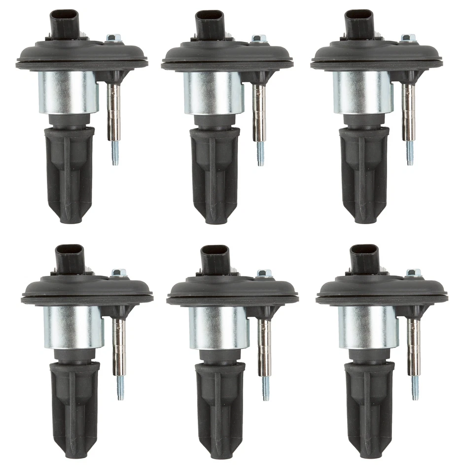 Set of 6 Delphi Direct Ignition Coils for Buick Chevrolet GMC Isuzu Saab 4.2L L6 - Image 1 of 1