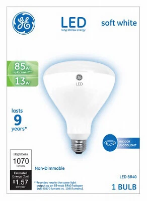 LED Light Bulb, BR40, 13-Watts - Image 1 of 1