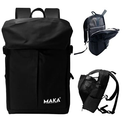 zaino uomo donna pc portatile impermeabile lavoro viaggio scuola sport ufficio - Immagine 1 di 3