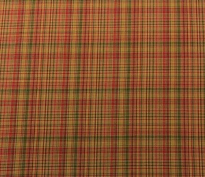 NOMBRE EN CÓDIGO DE TELA TELA TELA ESCOCESA DE ALGODÓN TEJIDA ROJO VERDE POR YARDA 54"W - Imagen 1 de 5