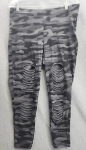 Torrid Stretch Yoga Pants Leggings Camo Black/Gray Women's Sz 3 - Picture 1 of 6