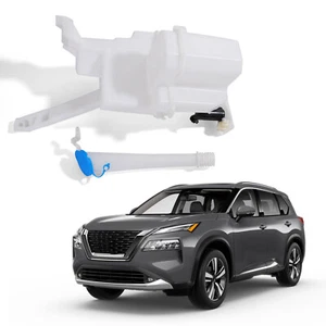 Windshield Washer Reservoir Bottle Tank w/ Pump Fits 2021 2022 2023 Nissan Rogue - Picture 1 of 15