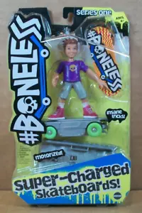 #Boneless Super-Charged Skateboards ~ Modellino LUCA ~ 3,5" ~ Serie 1 ~ Motorizzato - Foto 1 di 7
