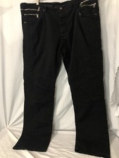 RockStar Original Men's Sushi Distressed Black Jeans Size 44 Waist 42”