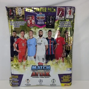 Match Attax 2022/23 UEFA Champions League Starter Pack with Album - Picture 1 of 2