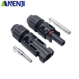 1–20 Paar Kabelverbinder für Solarpanel wasserdicht 2.5–6 mm² Stecker/Buchse 30A - Bild 1 von 6