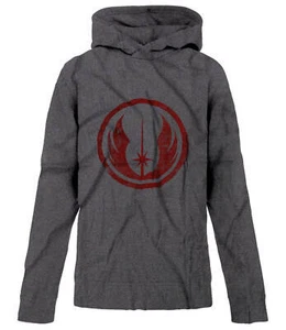BSW Youth The Star Jedi Order Vintage Style Logo Hoodie - Picture 1 of 7