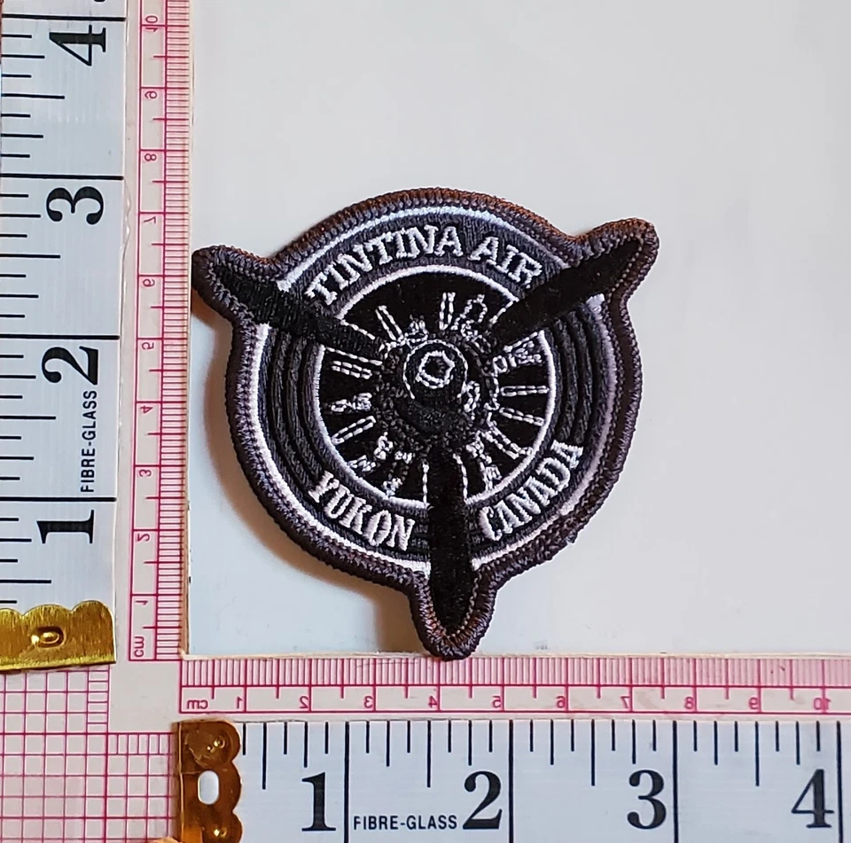 Tintina Air Yukon Canada Hat Jacket Vest Patch Applique Crest Badge Cosplay - Image 1 of 1