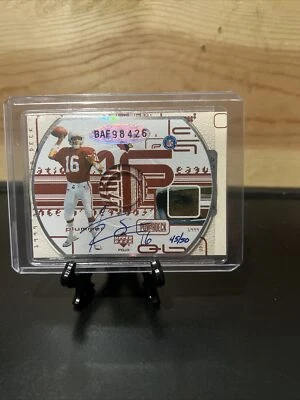 1999 Upper Deck Powerdeck Auto 45/50 Jake Plummer Auto - Image 1 of 2