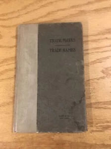 TRADEMARKS TRADE NAMES For The Business Man MUNN & CO Vintage 1912 - Bild 1 von 7