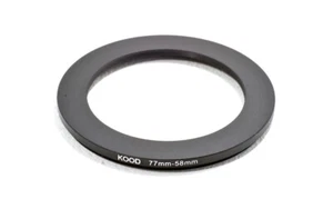 Stepping Ring 77mm - 58mm Step Down ring 77-58mm 77mm to 58mm ring - Picture 1 of 1