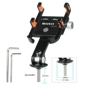 Manillar vertical de aleación de aluminio para bicicleta montaje GPS - Imagen 1 de 8