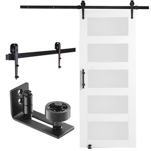 VEVOR Kit y Herrajes para Puerta Corredera de Vidrio de Granero 762 x 2134 mm - Imagen 1 de 12