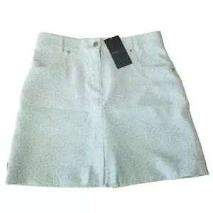 Pantalón corto estampado Lohla Sport Skyfall de golf para mujer (nuevo con etiquetas) - azul, talla 4, LSSK6007 - Imagen 1 de 14