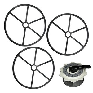 3PCS Pool Filter Valve Gaskets Spider Seat Gasket Seal Valve Seat Spider Gasket - Picture 1 of 9