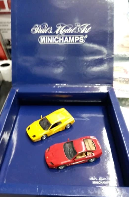 MINICHAMPS 1/43 -SET 2  FERRARI  ITEM 431 000003 - Immagine 1 di 2
