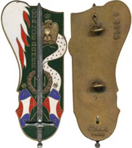 GRANDE ARMEE, ESM St CYR, fixation 2 anneaux, Fraisse 3014 (6841) - Bild 1 von 1