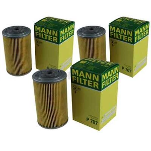 3 filtri carburante originali Mann Filter P 707 Fuel Filter - Foto 1 di 4