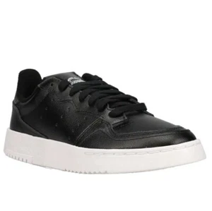 Adidas Supercourt Schnürschuhe Jugend Jungen schwarz Turnschuhe Freizeitschuhe Gr. 3 1/2 - Bild 1 von 7
