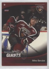 2007-08 Choice Vancouver Giants Mike Berube #02