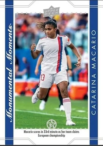 Upper Deck UD Superstars 2022 #MM-CM Catarina Macario Monumental Moments SP RARO - Imagen 1 de 2