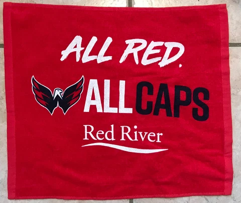 Washington Capitals 2019 Stanley Cup Playoffs Round 1 Game 5  Rally Towel Cover