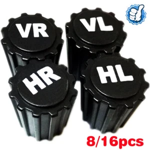 HOT!!! Tyre Valve Dust Caps Car Wheel Bike Motorcycle Cars Trucks 8/16pk - Picture 1 of 9