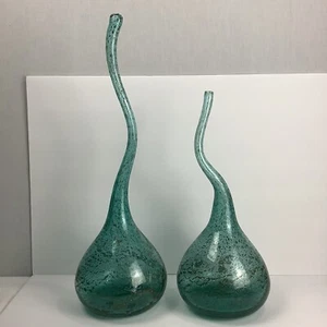Vintage Havertys mundgeblasene Kunstvasen ATEMBERAUBENDE Wohnkultur, 25” und 18” - Bild 1 von 9