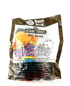 McDonalds 2002 - Sesame Street Happy Meal Mini Beans Plush Ernie No9 Toy. - Picture 1 of 4
