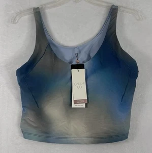 New CALIA Scoop Neck Tank Top XXL 1X Blue NWT Womens Workout Shirt Sports Bra - Picture 1 of 5