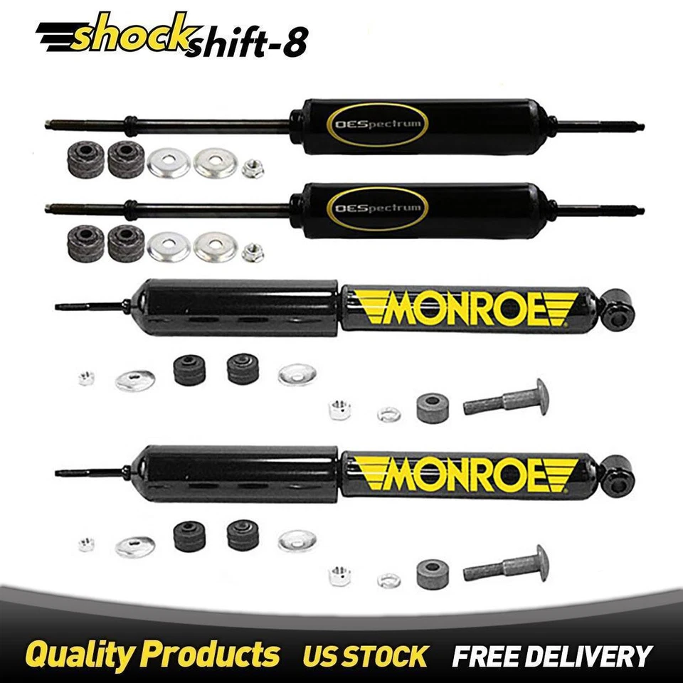 Amortiguador trasero y delantero apto para Chevrolet Corvette 4.6L 1957 1958 1959 1960 1961 Foto 1 de 1