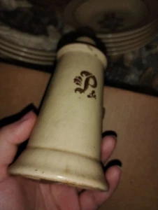 Vintage Set Pfaltzgraff Dorfmuster Steinzeug Pfefferstreuer - Bild 1 von 1