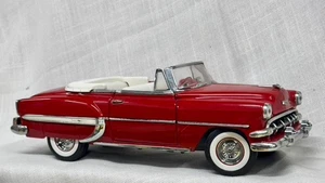 SUN STAR 1:18 1954 Chevrolet BEL AIR CONVERTIBLE Die-Cast Red - Picture 1 of 15
