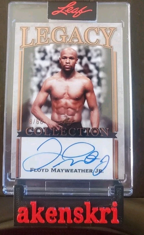 🔥  2022 Leaf Legacy Collection Floyd Mayweather Jr. Auto /60 🔥  - Image 1 of 4