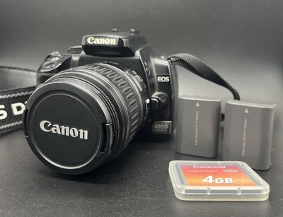 Canon EOS 400D Digital SLR Camera and Lens plus Extras! 13 Piece Bundle - TESTED - Image 1 of 4