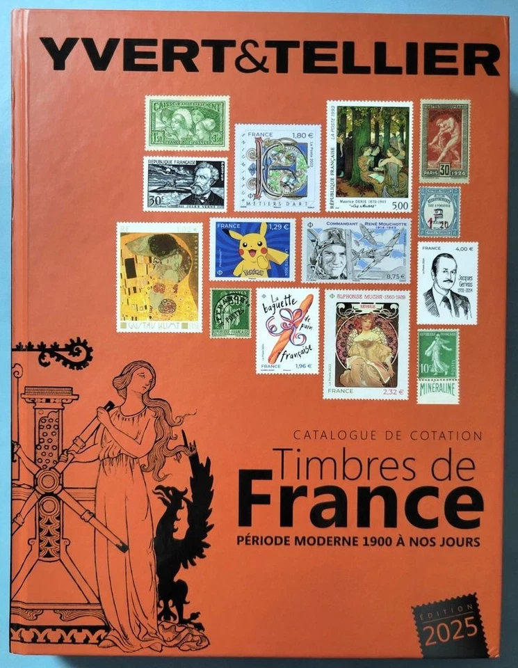 Catalogue Yvert & Tellier -  France de 1900 à 2025 - édition 2025 - Photo 1/4