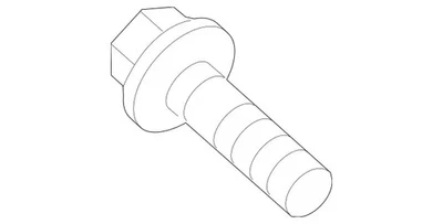 Tornillo de cabeza hexagonal original Mercedes-Benz 124-421-04-71 Foto 1 de 2