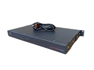 Avocent AUTOVIEW 3200 AV3200 16 Port KVM Ethernet Switch Rack Mount & PSU Cable - Picture 1 of 7