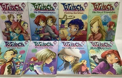 W.i.t.c.h. Book Series x 9 1,2,3,4,5,6,7,8,16 Witch books by Elizabeth Lenhard - image 1 of 4