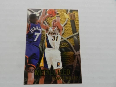 1996-97 Fleer Metal - Metallized Reggie Miller #129 - Image 1 of 2