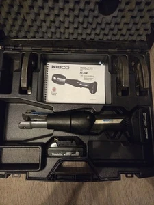 Nibco PC-20M Press Tool - Jaws 1/2” 3/4” 1” 2 Batteries - Used Working free ship - Picture 1 of 2