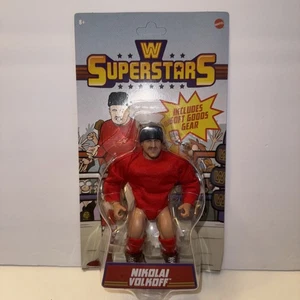 Figura de acción de lucha libre WWE Superstars Series 15 NIKOLAI VOLKOFF ¡Tarjeta sin perforar! - Imagen 1 de 2