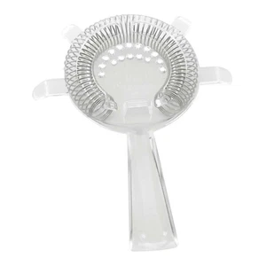 Cocktail Sieb 4 Zinken Transparent Kunststoff Die Bars | Barman Sieb - Bild 1 von 2